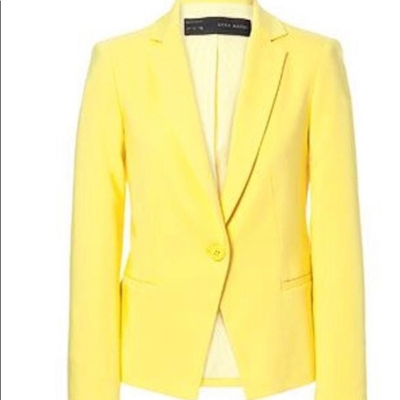 Zara Jacket in Canary Yellow